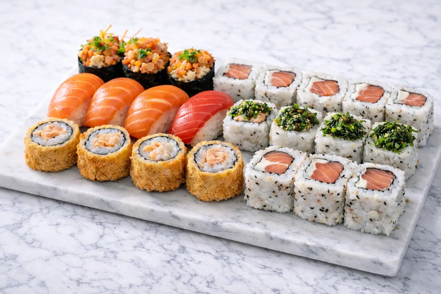 Combo Salmão Variado - 26 Peças