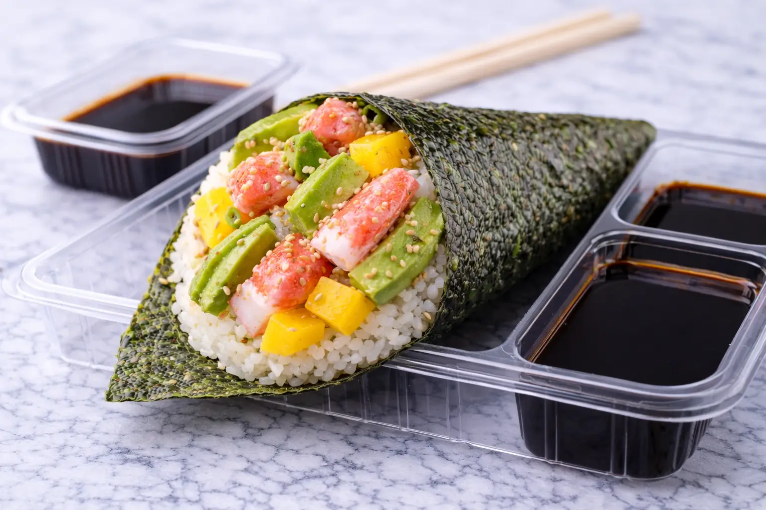 Temaki Califórnia Tropical