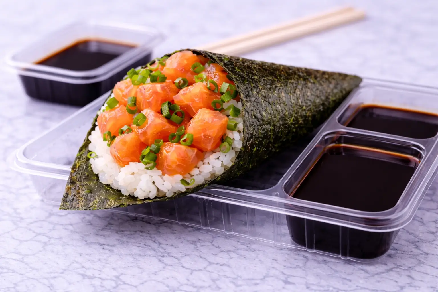 Temaki Salmão Premium
